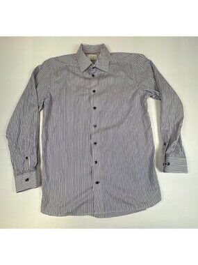 Eton Men's Contemporary Fit Striped Dress Shirt Size 16.5 / 42